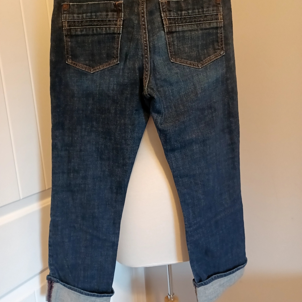 GAP CROPPED CUFFED JEANS SZ 6 - Picture 5 of 7
